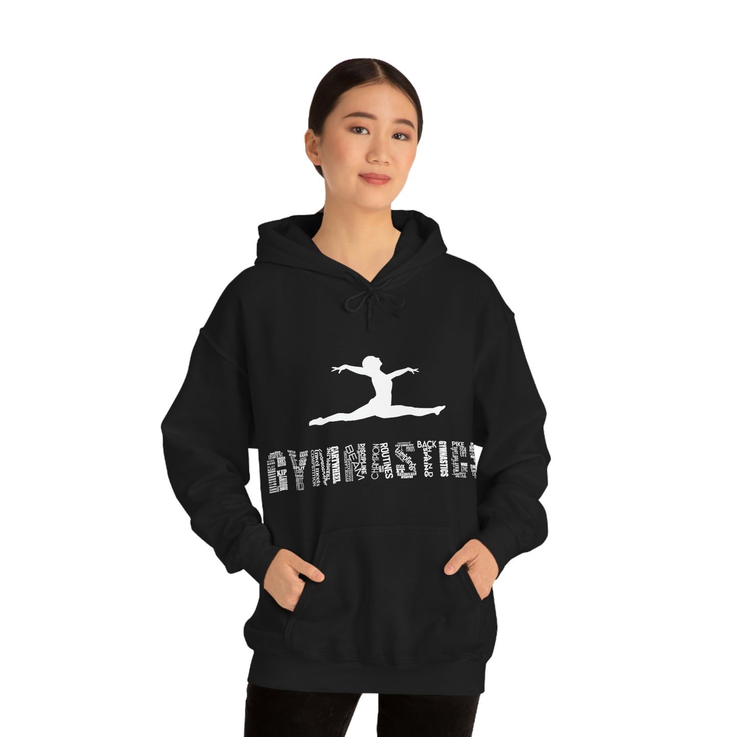 Gym Kidz Gymnastics Unisex Heavy Blend™ Hooded Sweatshirt