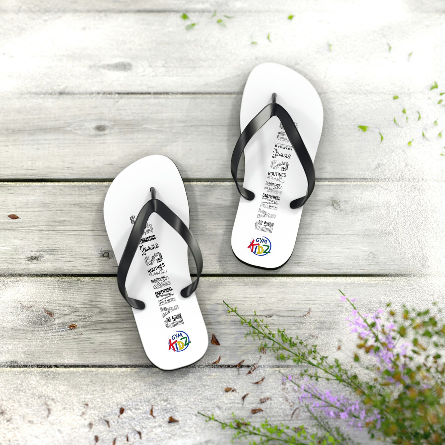 Gym Kidz Custom Flip Flops