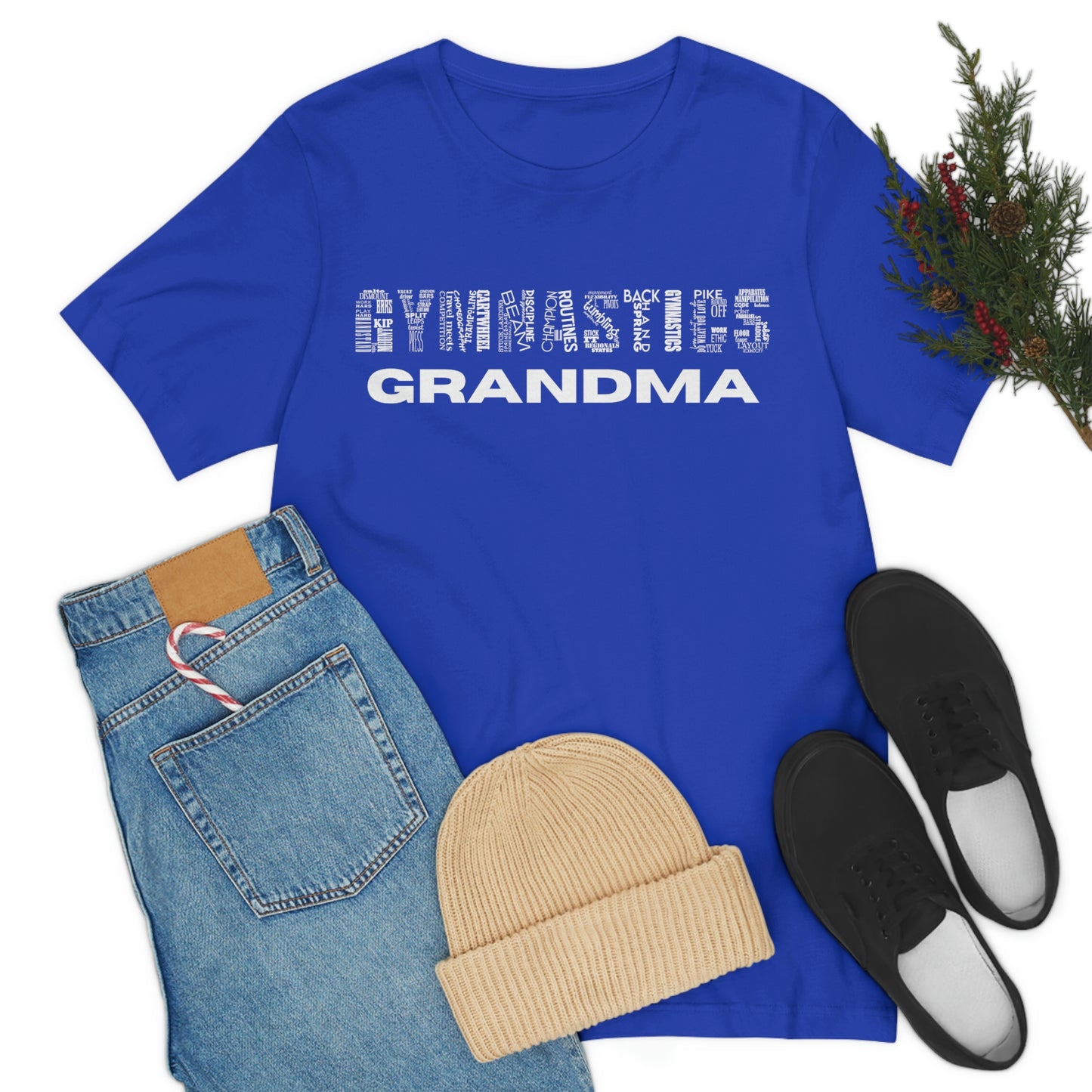 Gymnastics Grandma Unisex Jersey Short Sleeve Tee