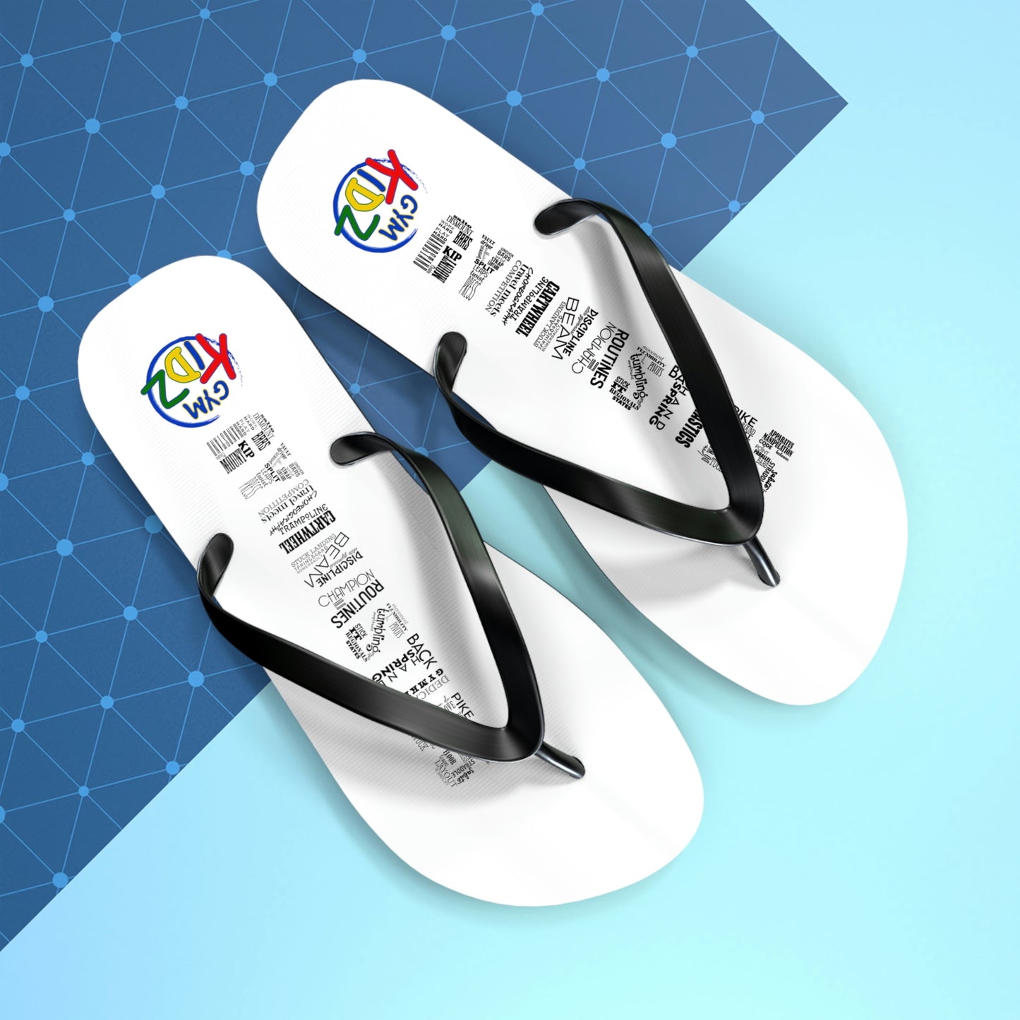 Gym Kidz Custom Flip Flops