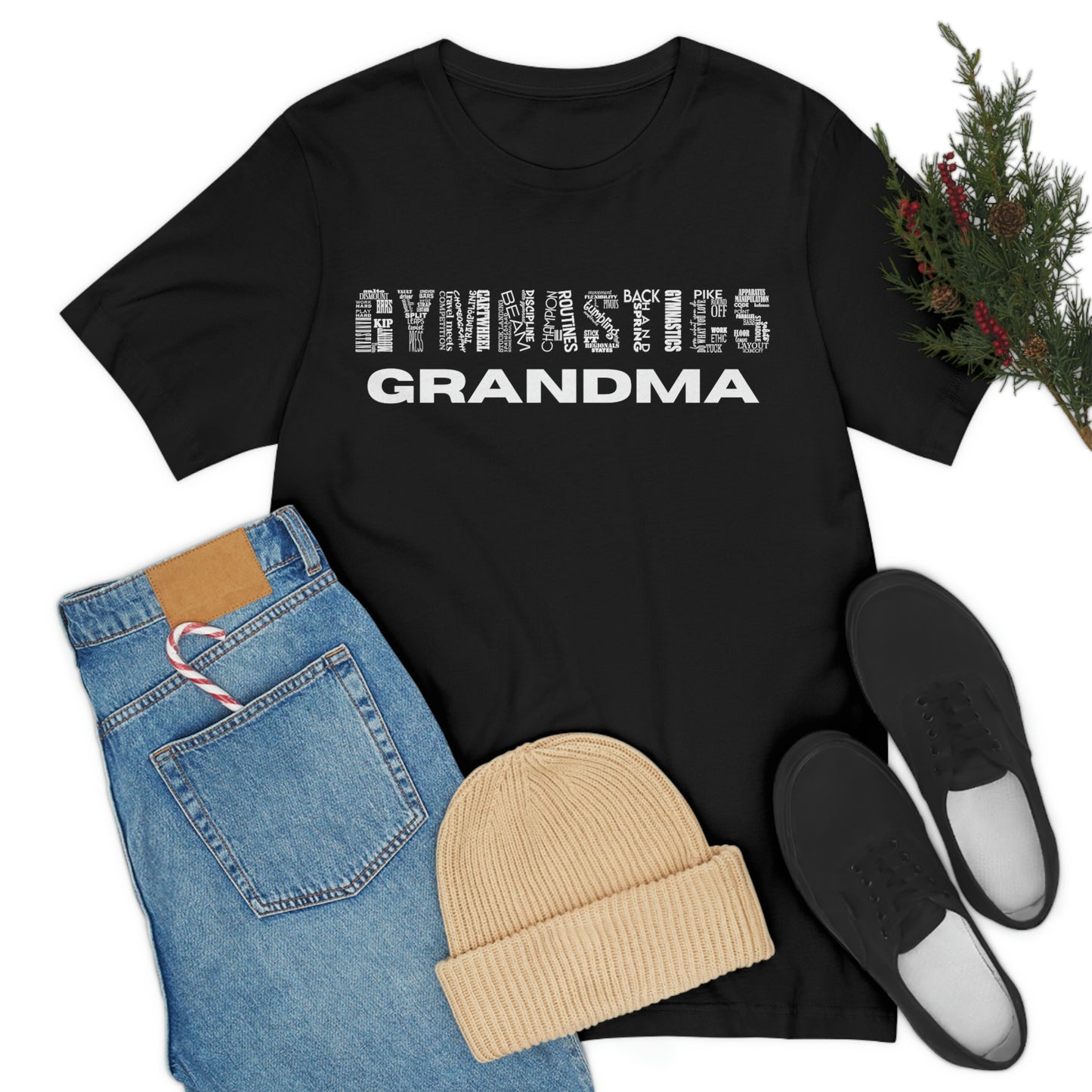 Gymnastics Grandma Unisex Jersey Short Sleeve Tee