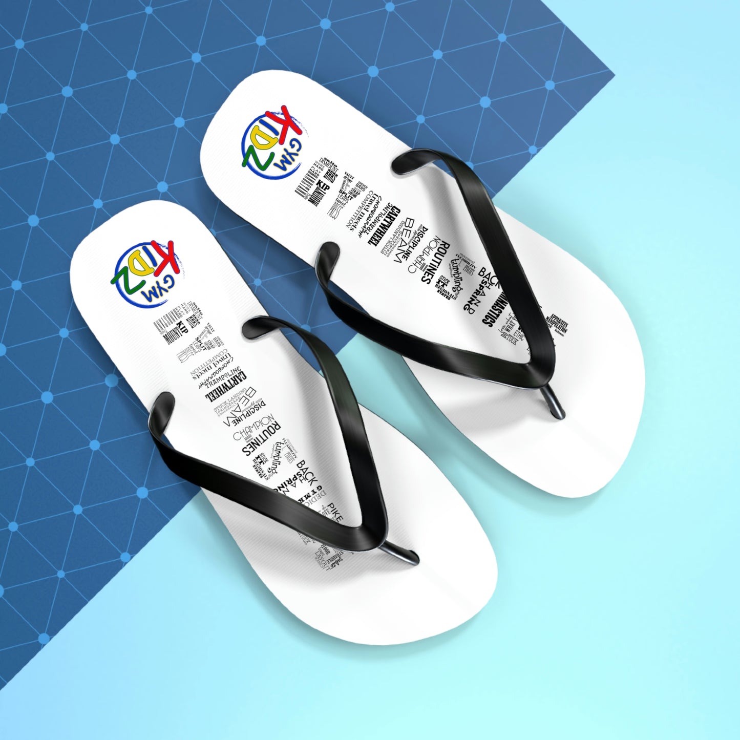 Gym Kidz Custom Flip Flops