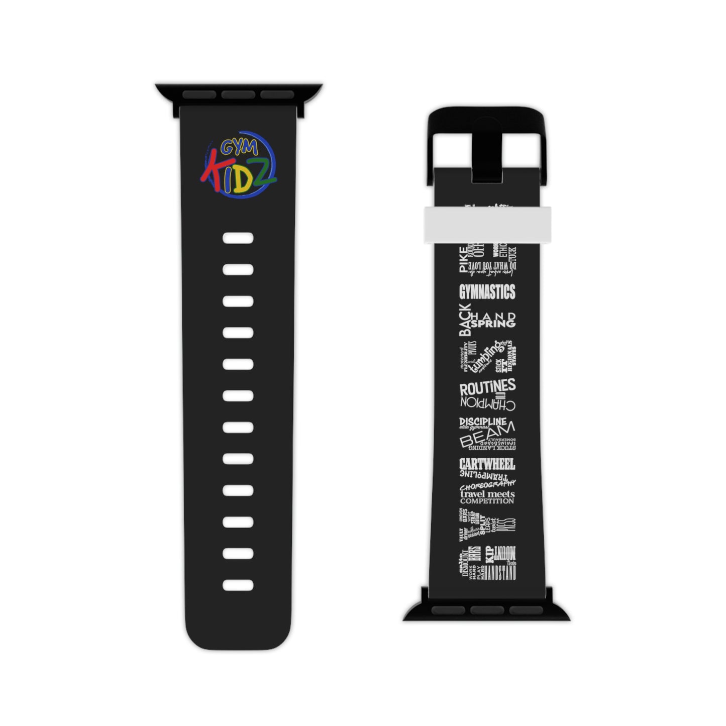 Gym Kidz Watch Band for Apple Watch (black band)