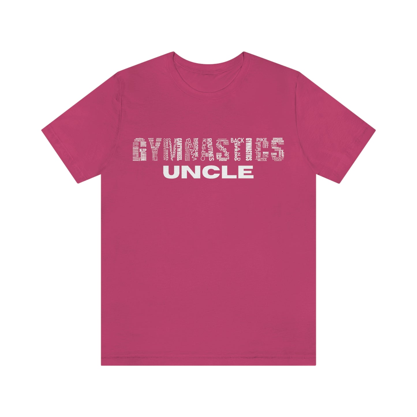 Gymnastics Uncle Unisex Jersey Short Sleeve Tee