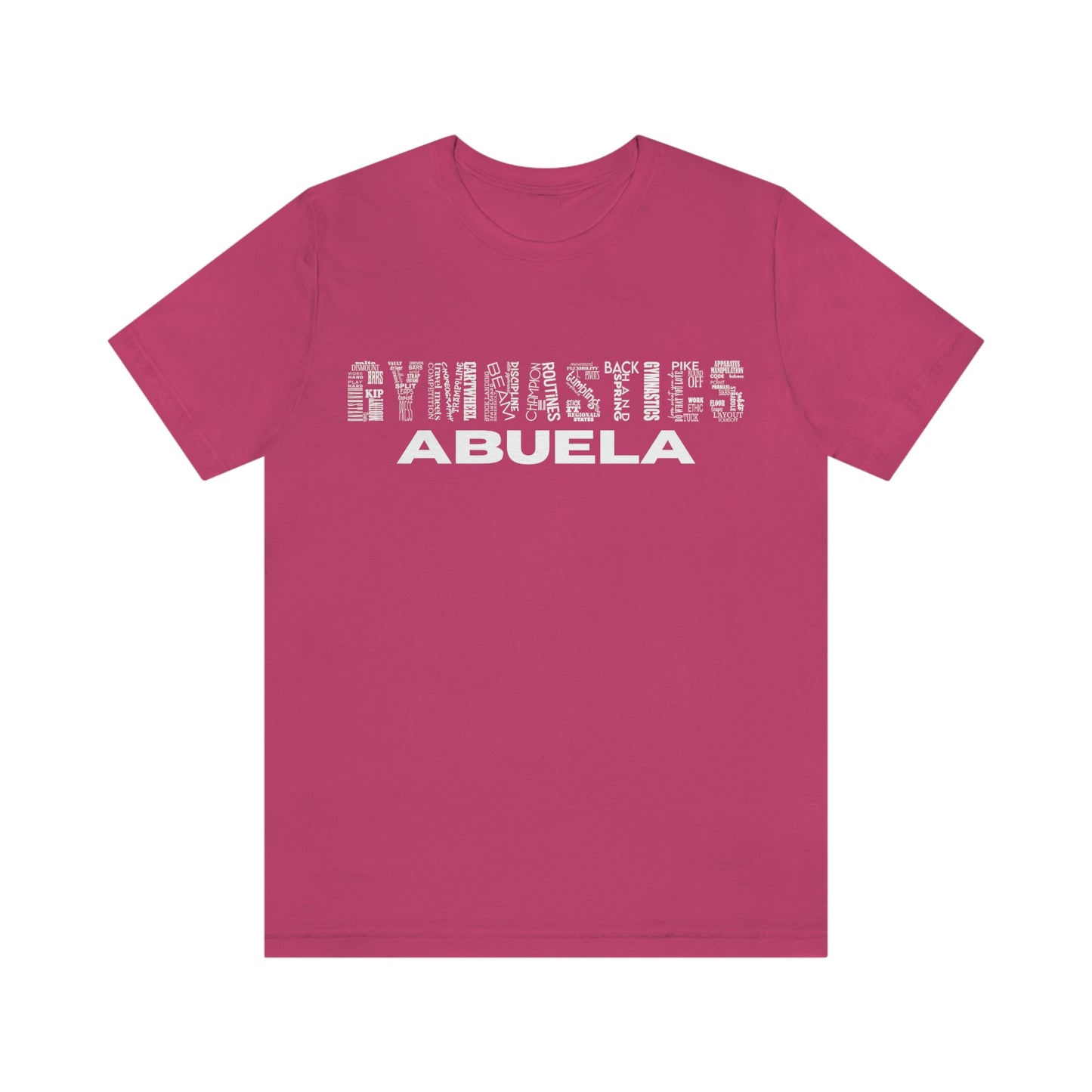 Gymnastics Abuela Unisex Jersey Short Sleeve Tee