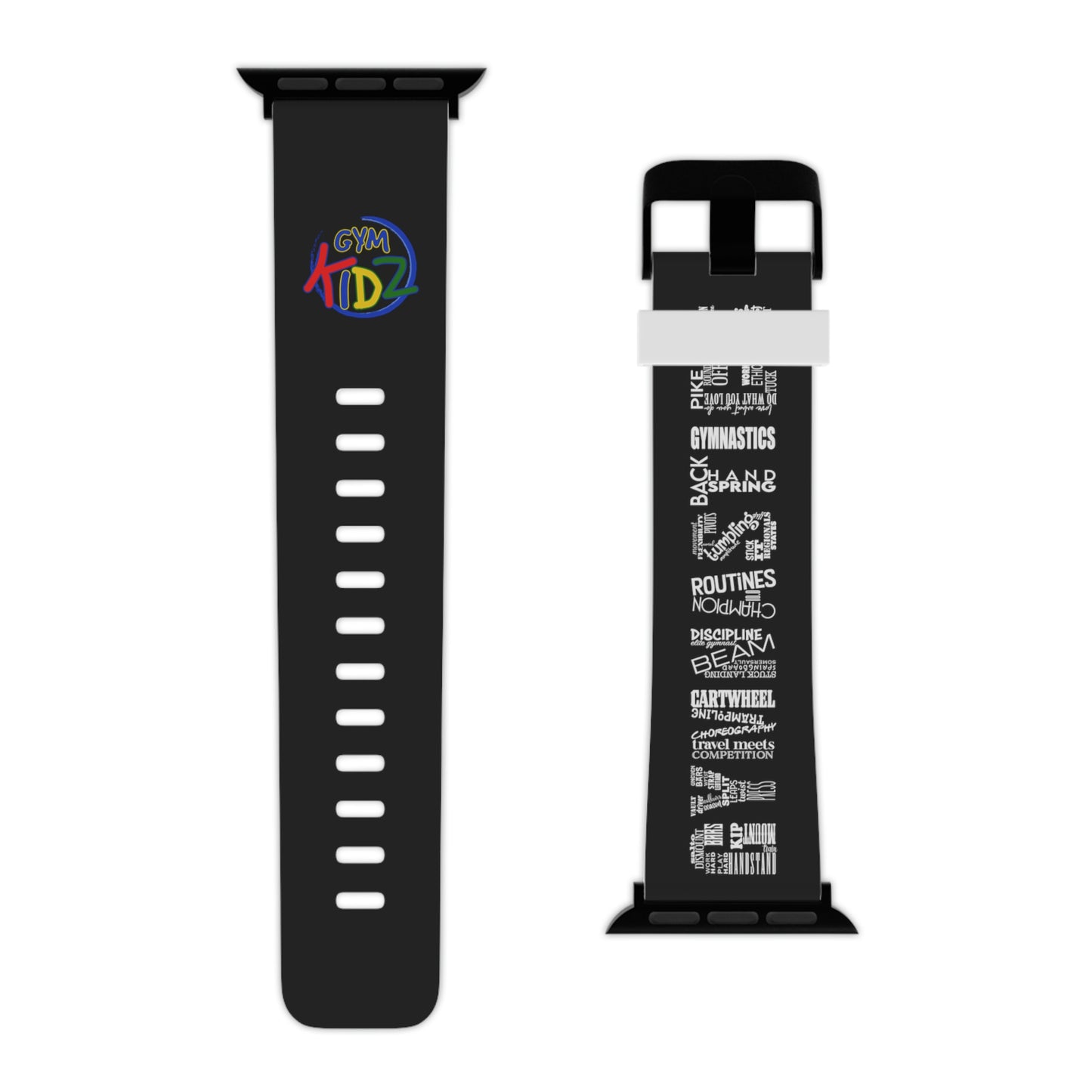 Gym Kidz Watch Band for Apple Watch (black band)