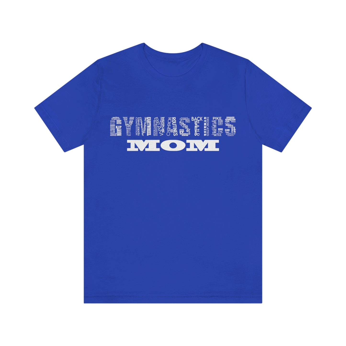 Gymnastics Mom Unisex Jersey Short Sleeve Tee