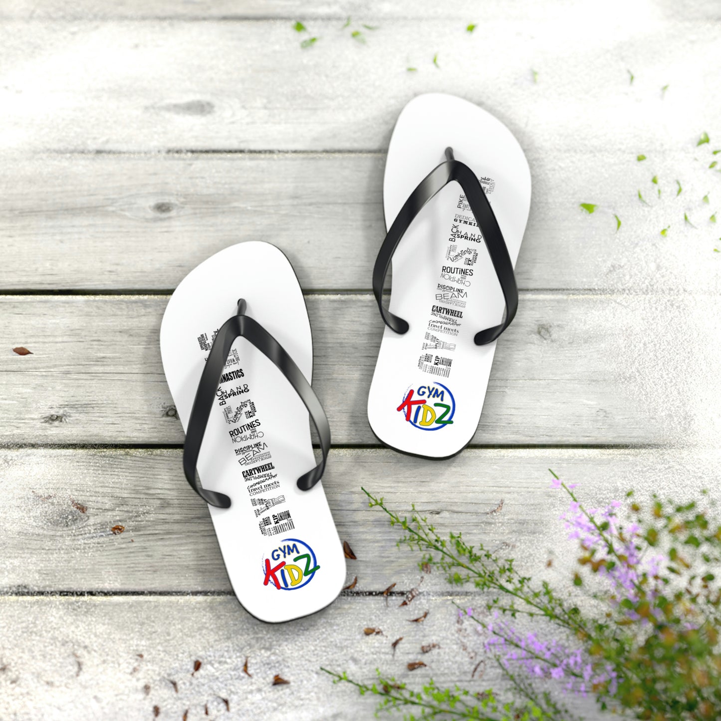 Gym Kidz Custom Flip Flops