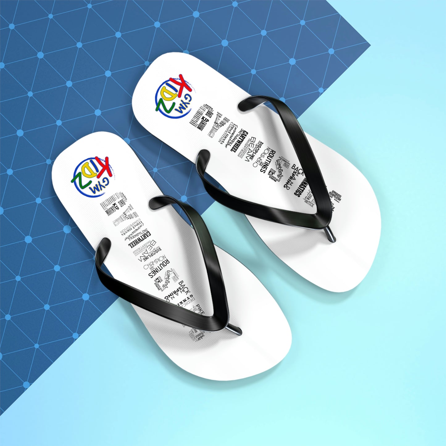 Gym Kidz Custom Flip Flops