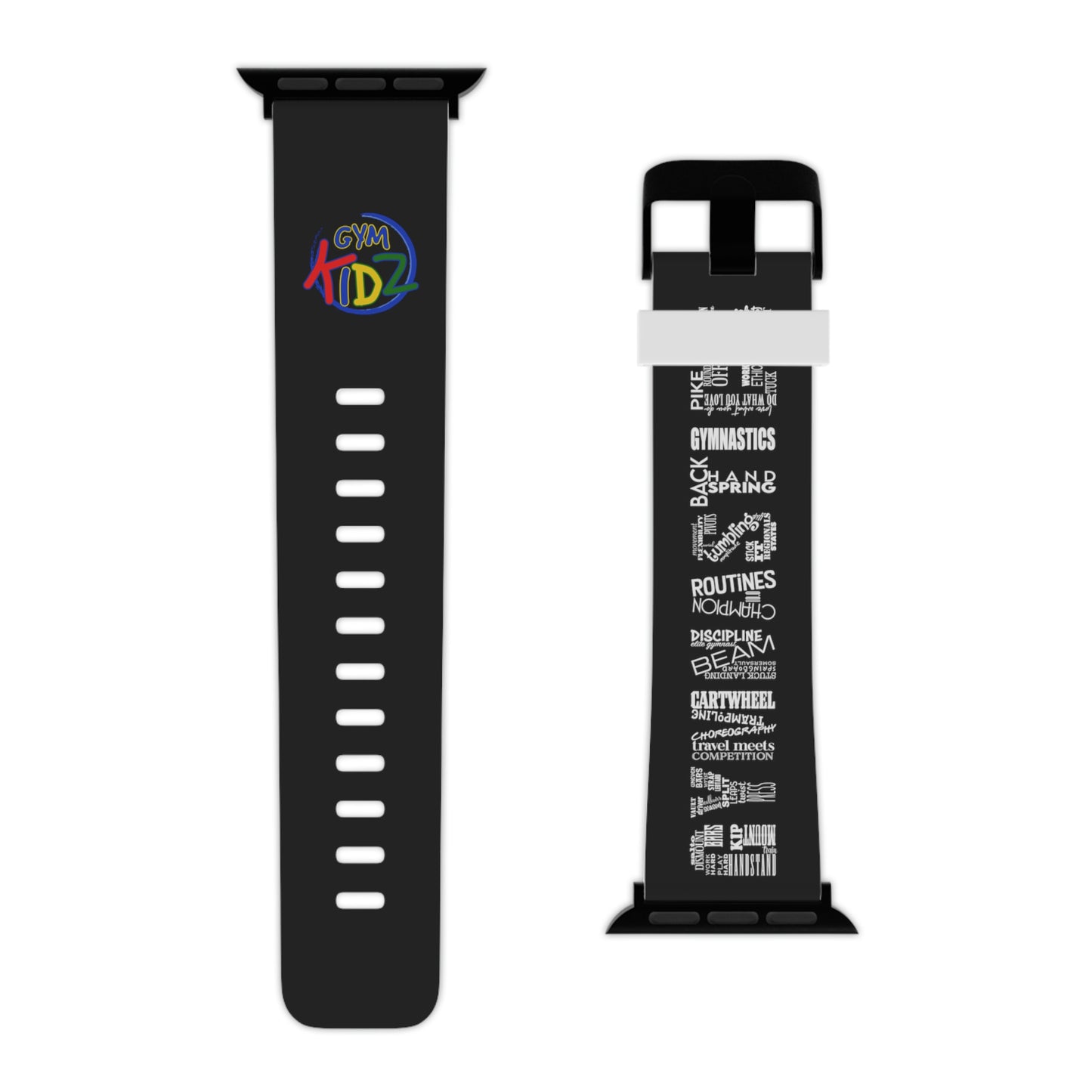 Gym Kidz Watch Band for Apple Watch (black band)